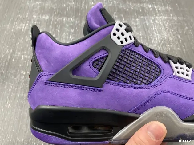 Reps TBK Suede x Air Jordan Scott Purple Travis 4 0602